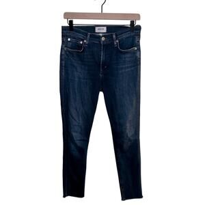 AGOLDE raw hem straight leg jeans 27